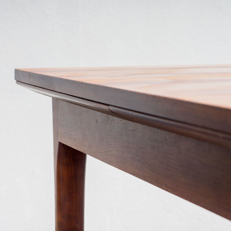 Vintage dining table in rosewood, 1960s 