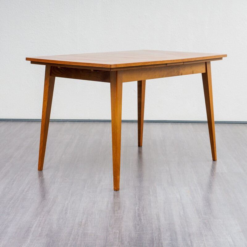 Vintage dining table in walnut 1960s