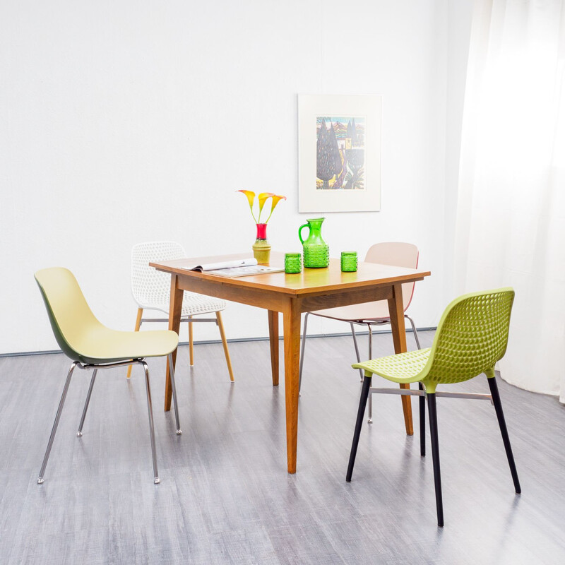 Vintage dining table in walnut 1960s