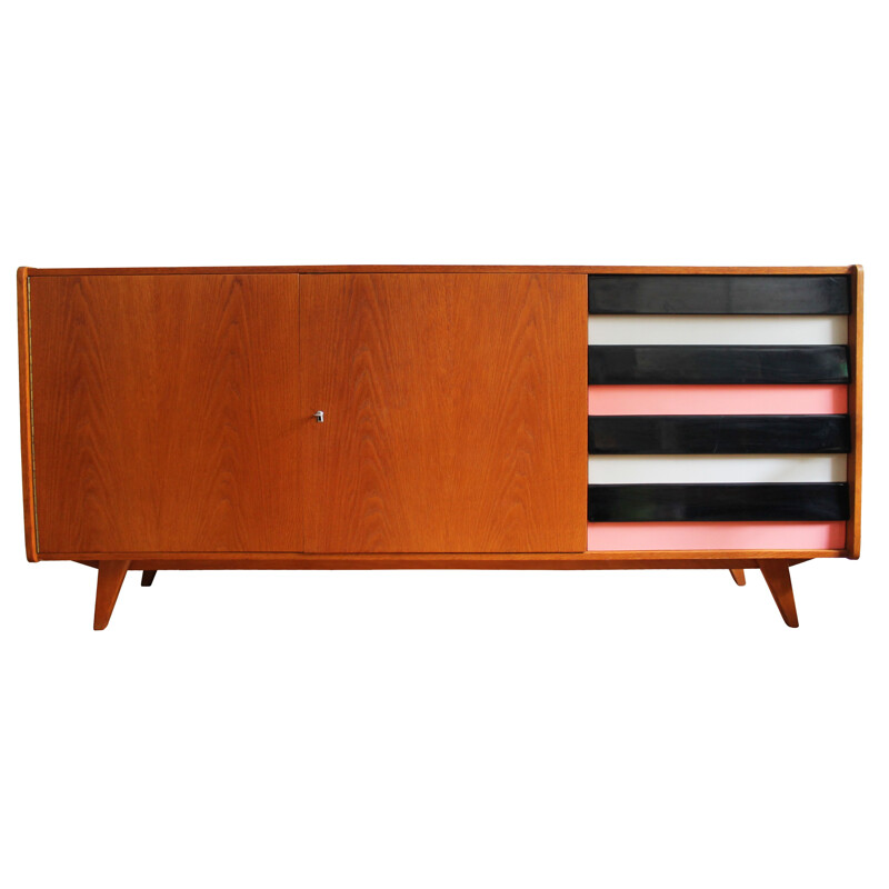 Vintage sideboard U-460 by Jiri Jiroutek for Interier Praha 1960s