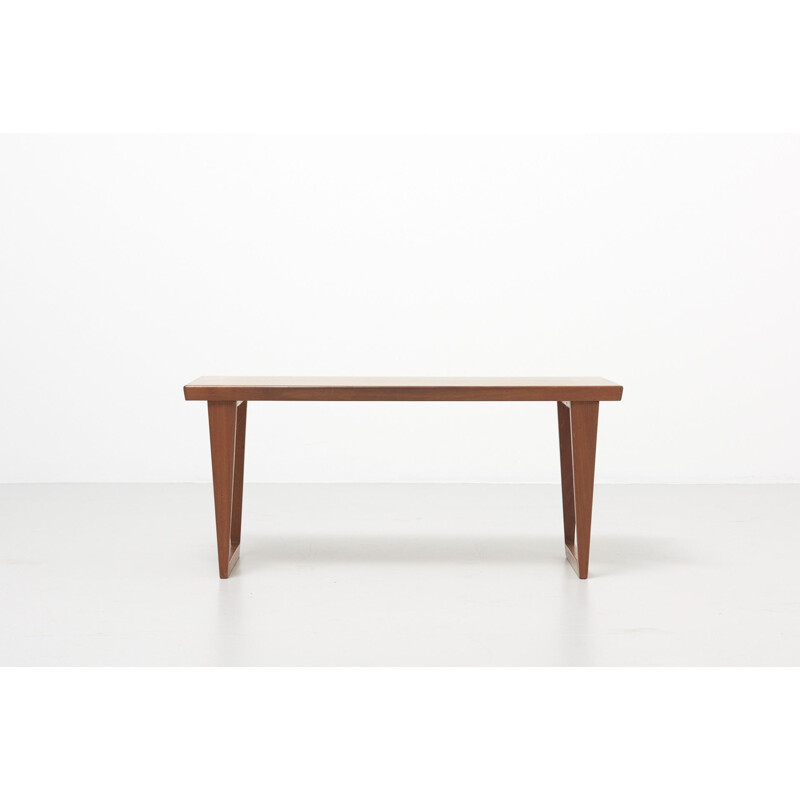 Vintage side table in teak model 35 by Kai Kristiansen for Aksel Kjersgaard 1960s