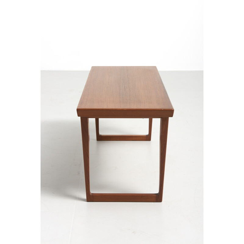 Vintage side table in teak model 35 by Kai Kristiansen for Aksel Kjersgaard 1960s