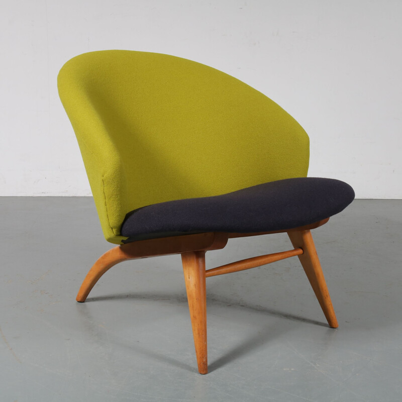 Vintage lounge chair by Theo Ruth for Artifort, the Netherlands 1950s