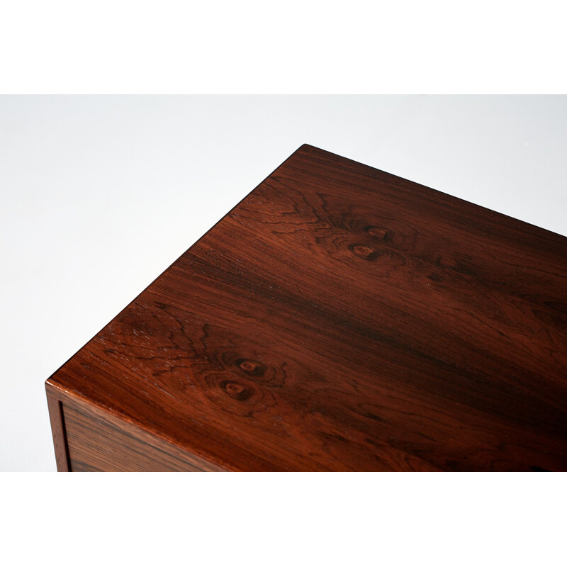 Vintage rosewood bedside by Kai Kristiansen 1960