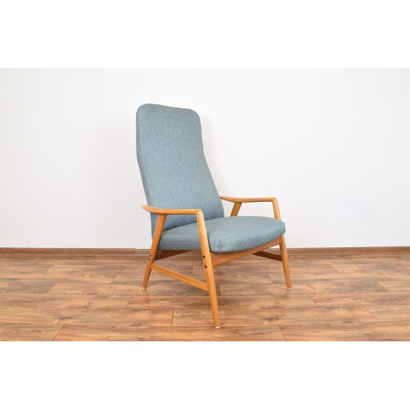 Vintage Danish Kontur lounge chair by Alf Svensson for Fritz Hansen