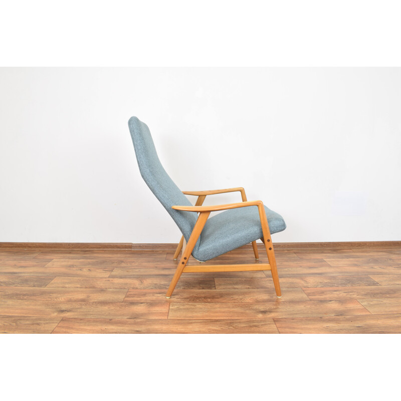 Vintage Danish Kontur lounge chair by Alf Svensson for Fritz Hansen