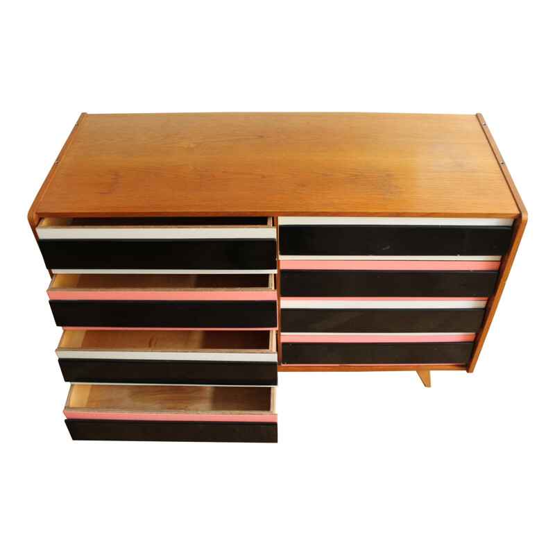 Vintage sideboard U-453 by Jiri Jiroutek for Interier Praha 1960s