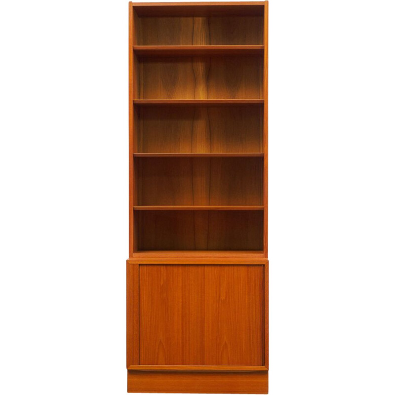 Vintage bookcase in teak by Hundevad Denmark 1960s 