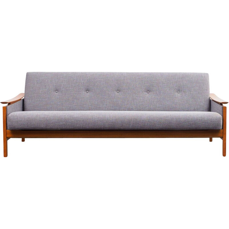 Vintage sofa with fold-out daybed Germany 1960s