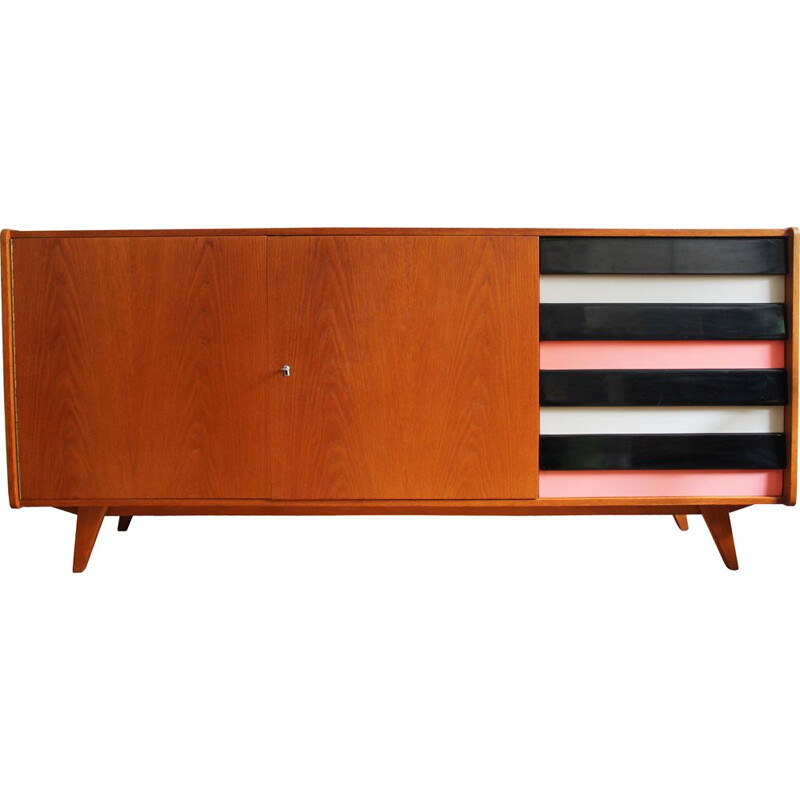 Vintage sideboard U-460 by Jiri Jiroutek for Interier Praha 1960s