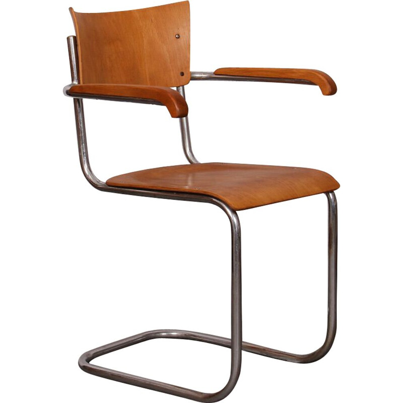 Vintage chair by Mart Stam for Kovona, 1940