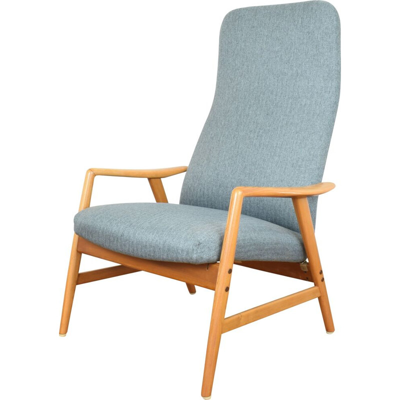 Vintage Danish Kontur lounge chair by Alf Svensson for Fritz Hansen