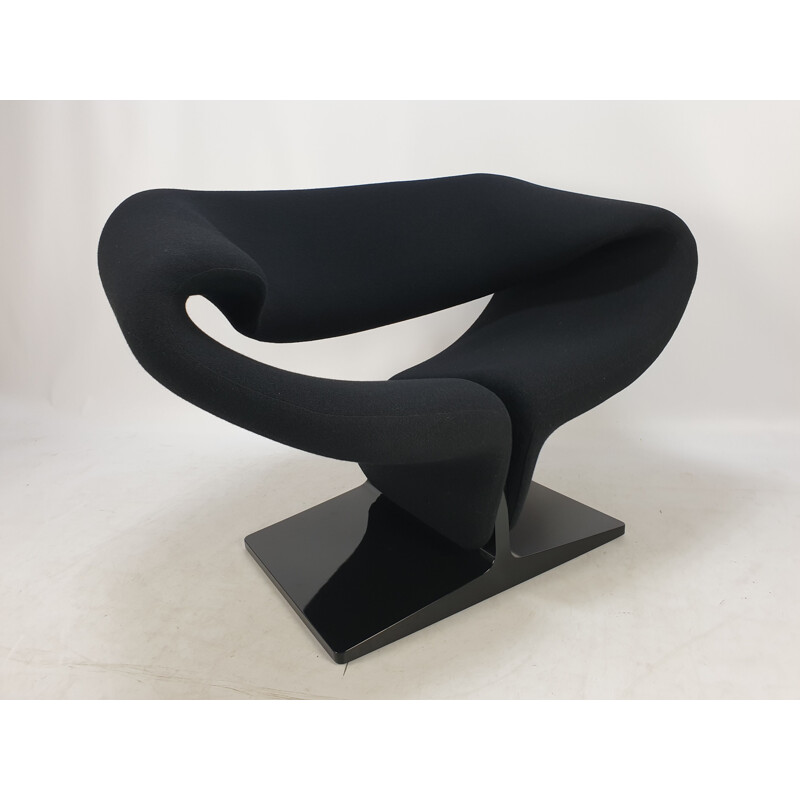 Fauteuil lounge vintage Ribbon de Pierre Paulin pour Artifort, années 1960