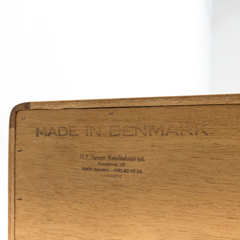 Vintage sideboard in teak from H.P. Hansen Denmark 1950s