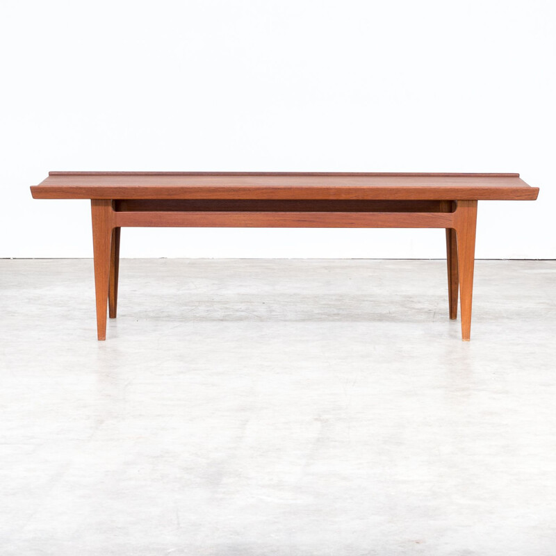 Vintage coffee table in teak Finn Juhl FD532 for France & Son 1950s