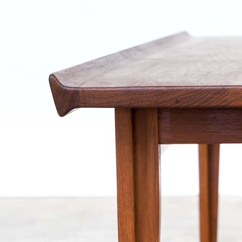 Vintage coffee table in teak Finn Juhl FD532 for France & Son 1950s