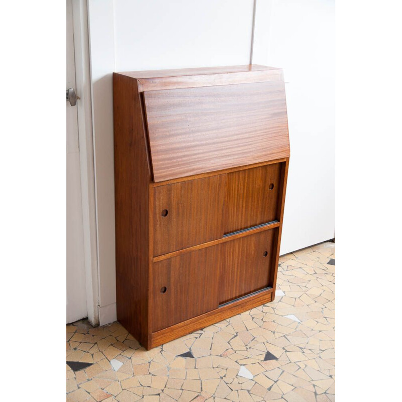 Vintage storage secretary Scandinavian 1960s