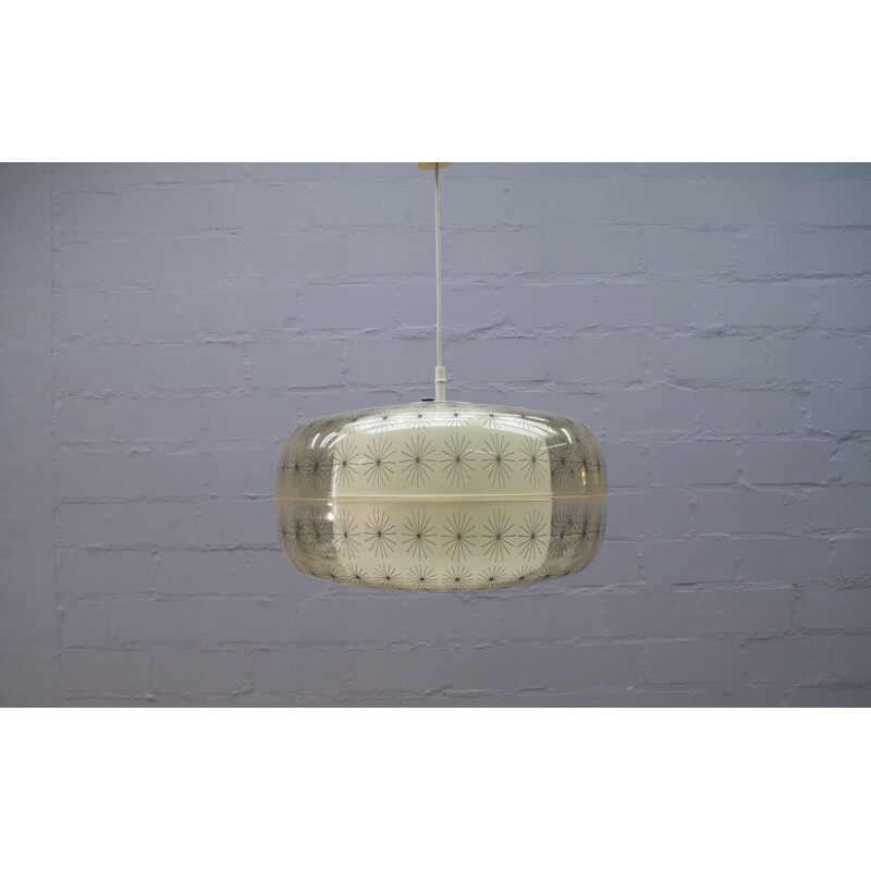 Vintage pendant lamp by Aloys F. Gangkofner for Erco Leuchten 1960s