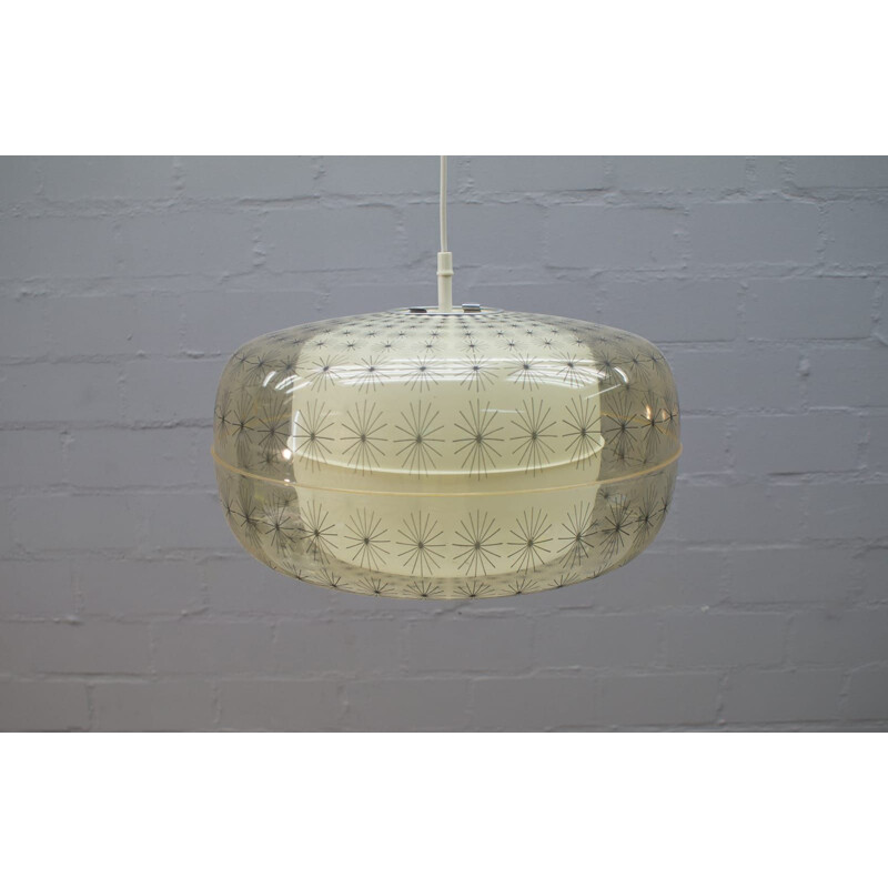 Vintage pendant lamp by Aloys F. Gangkofner for Erco Leuchten 1960s