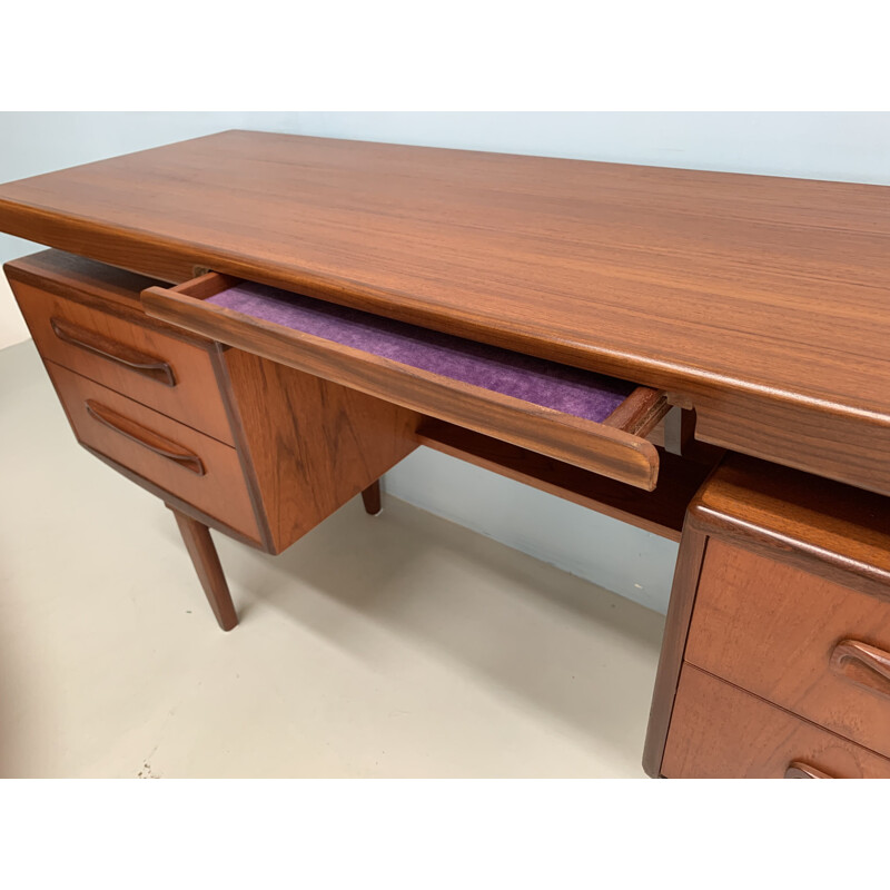 Vintage teak desk by V. Wilkins for G-Plan,1960