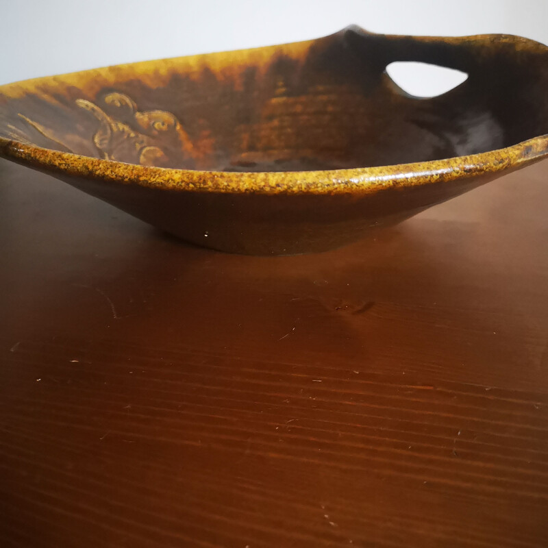 Vintage ceramic dish from the 60s 