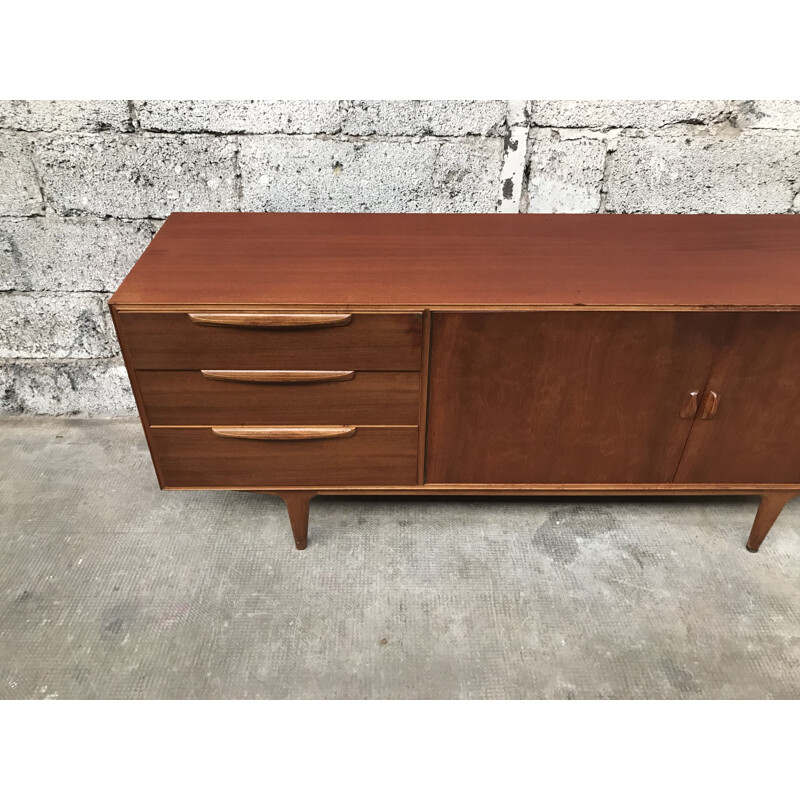 Vintage Scandinavian sideboard in teak from the 60s