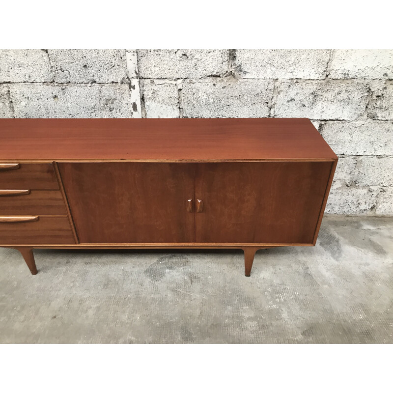 Vintage Scandinavian sideboard in teak from the 60s