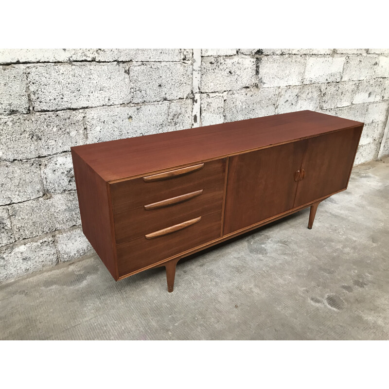 Vintage Scandinavian sideboard in teak from the 60s