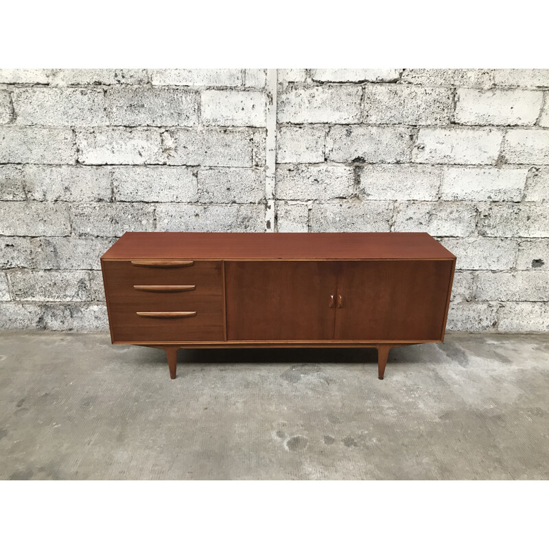 Vintage Scandinavian sideboard in teak from the 60s