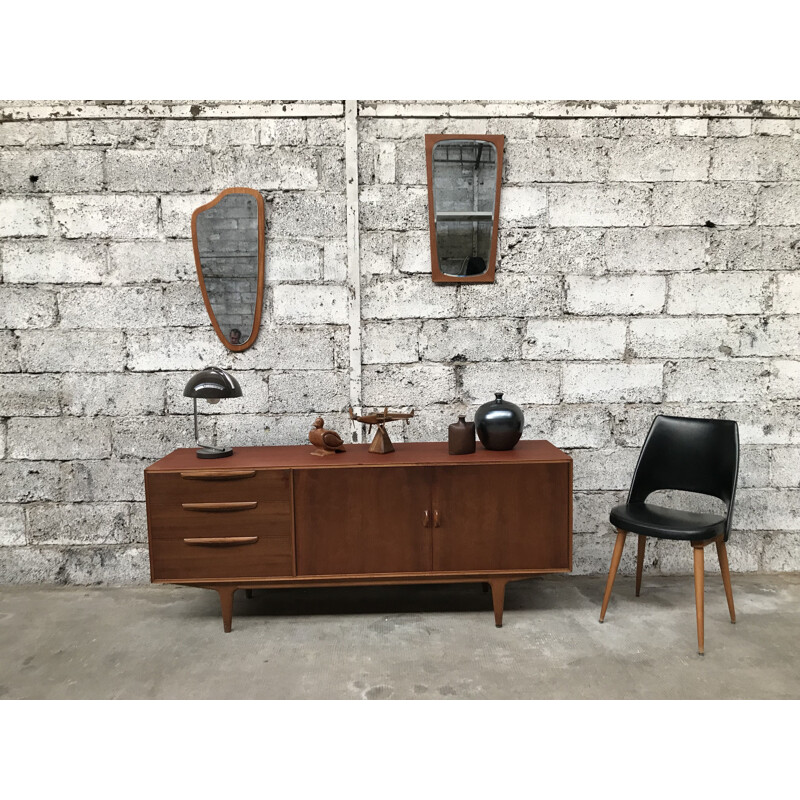 Vintage Scandinavian sideboard in teak from the 60s