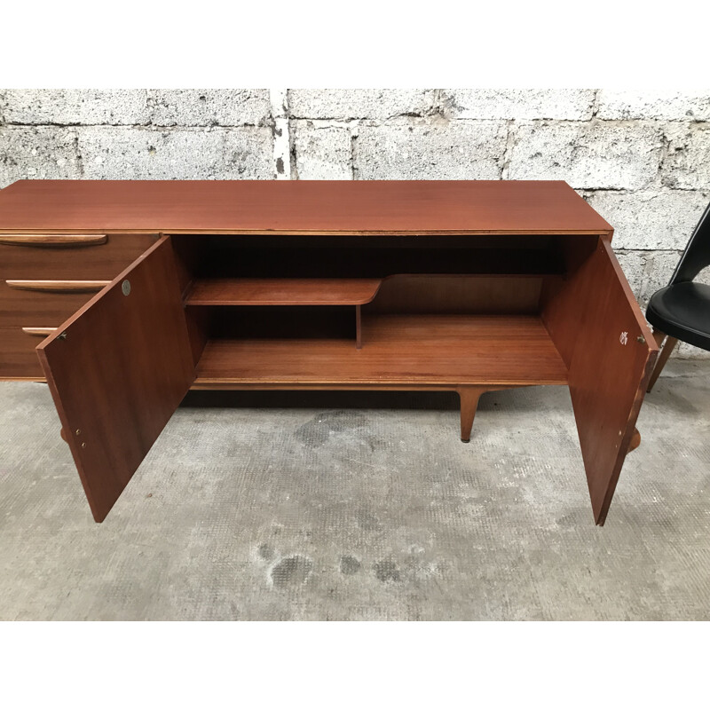 Vintage Scandinavian sideboard in teak from the 60s