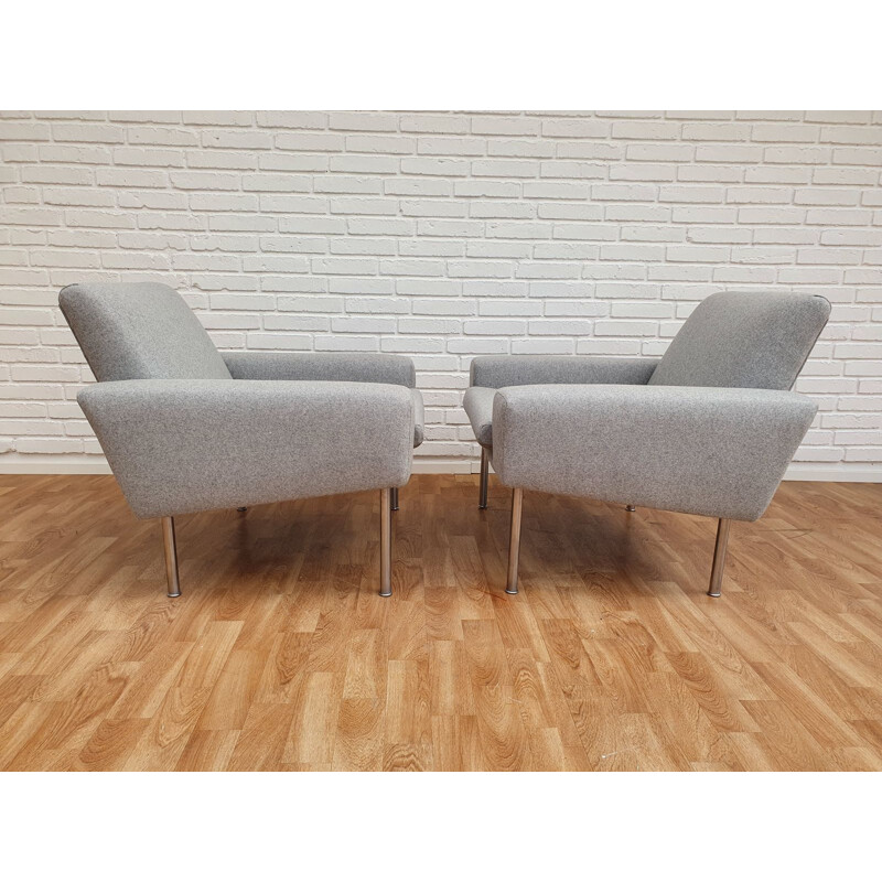 Pair of vintage Danish armchairs by Hans J. Wegner, 1960