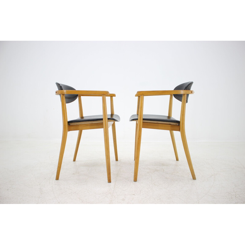 2 scandinavian armchairs from the 60s