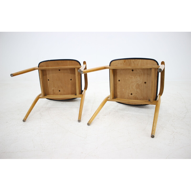 2 scandinavian armchairs from the 60s