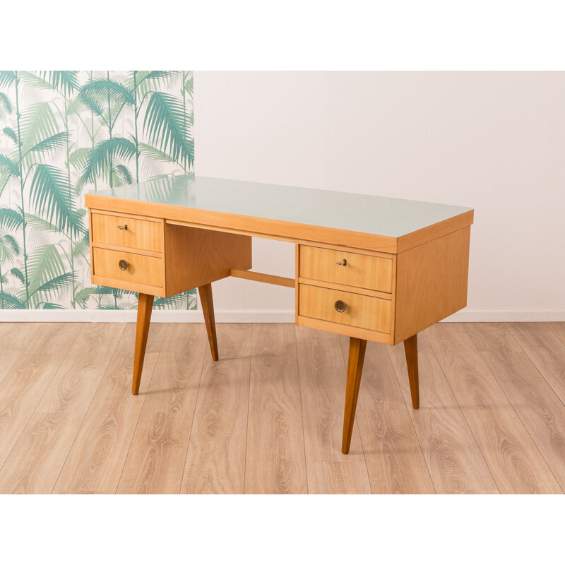 Vintage ash desk 1950s