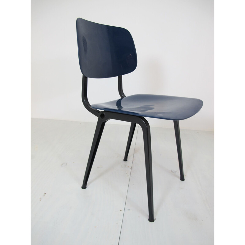 Set of 4 vintage dining chairs Revolt by Friso Kramer for Ahrend De Cirkel, 1990s