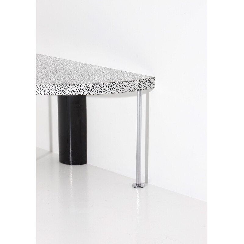 Vintage side table by Ettore Sottsass for Zanotta 1980s