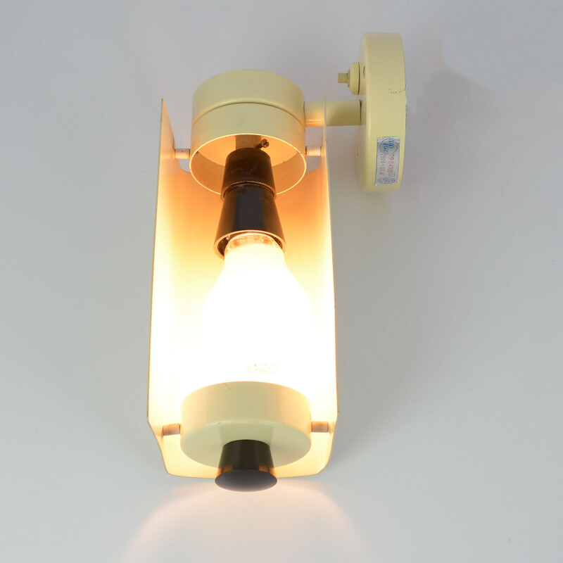 Vintage wall lamp type 84108 by Napako Czechoslovakia, 1950s