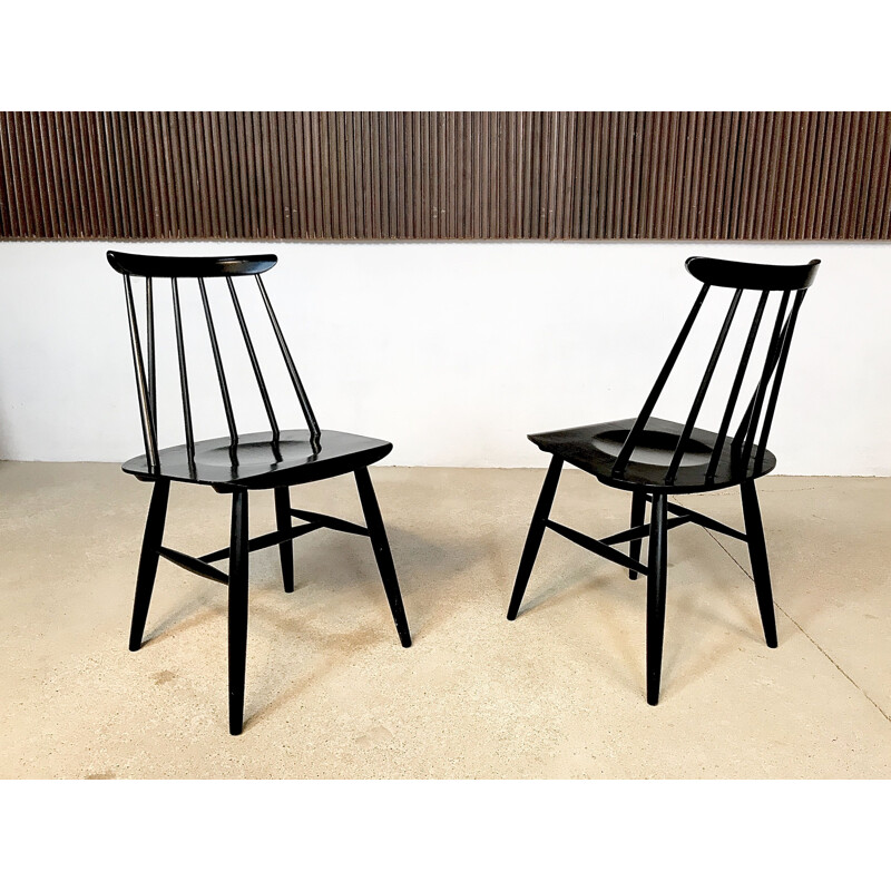 Set of 2 vintage chairs Fanett by Ilmaari Tapiovaara for Asko, 1950s