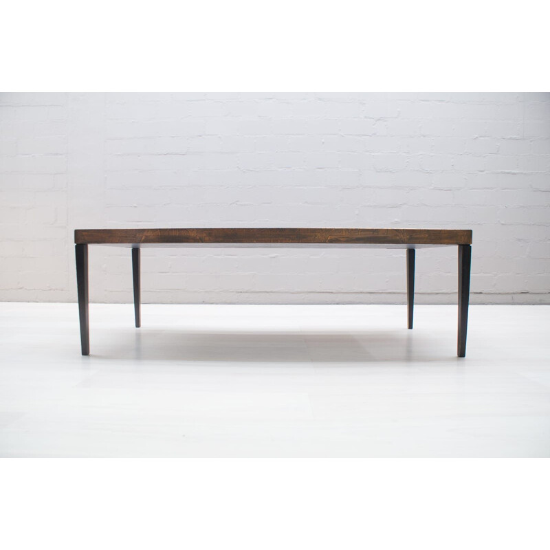 Vintage copper coffee table by Heinz Lilienthal