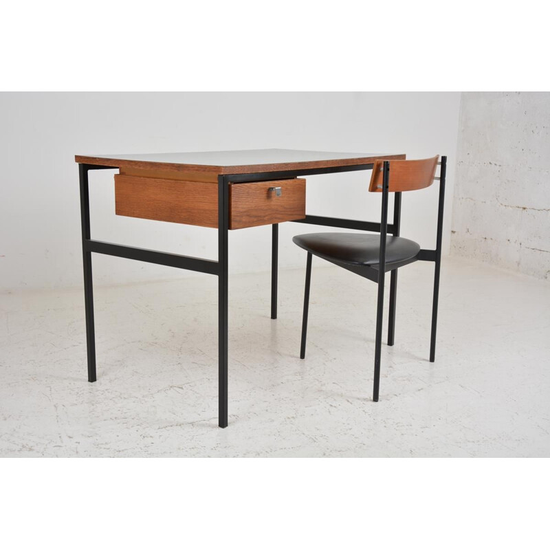 Vintage small desk by Pierre Paulin edition Thonet, circa 1960