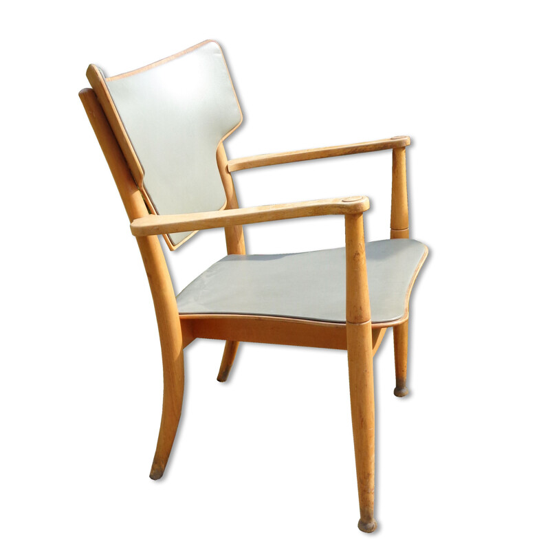 Vintage easy chair Portex no. 111 by Hvidt & Mølgaard 1940s
