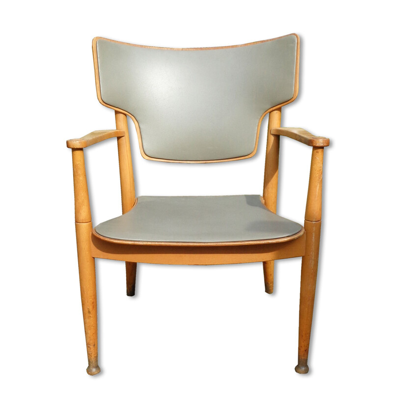 Cadeira Vintage Portex nº 111 de Hvidt e Mølgaard da década de 1940