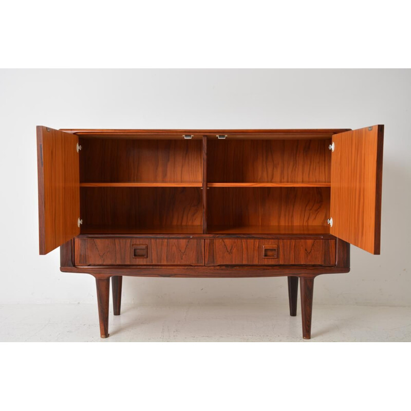 Vintage chest of drawers by Johannes Andersen in Rio rosewood Denmark 1960s