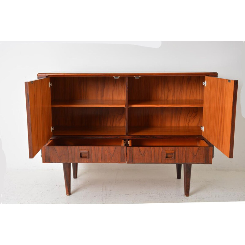 Vintage chest of drawers by Johannes Andersen in Rio rosewood Denmark 1960s