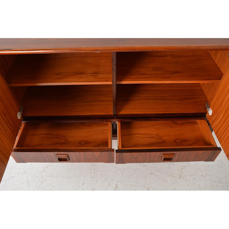 Vintage chest of drawers by Johannes Andersen in Rio rosewood Denmark 1960s