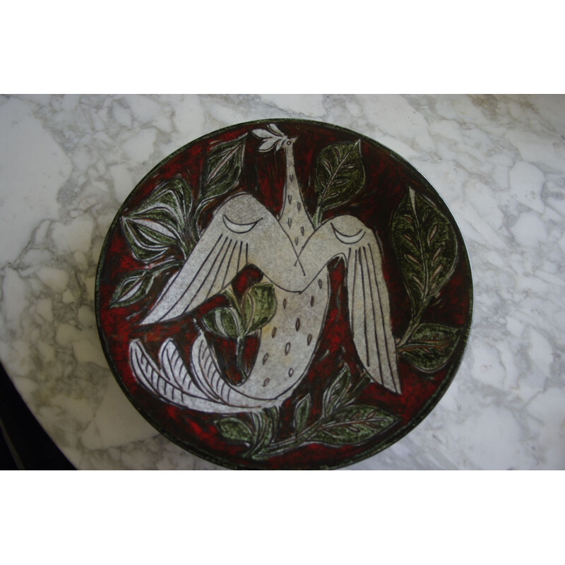 Ceramiche da parete vintage di Marcel Noverraz