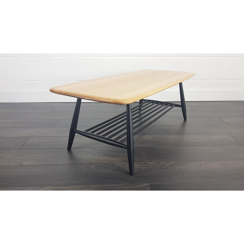 Vintage British coffee table by Lucian Ercolani for Ercol