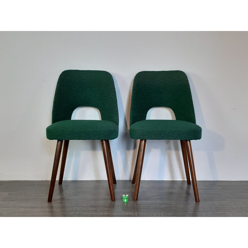 Set of 4 chairs 5152 by Oswald Haerdtl for TON 1962