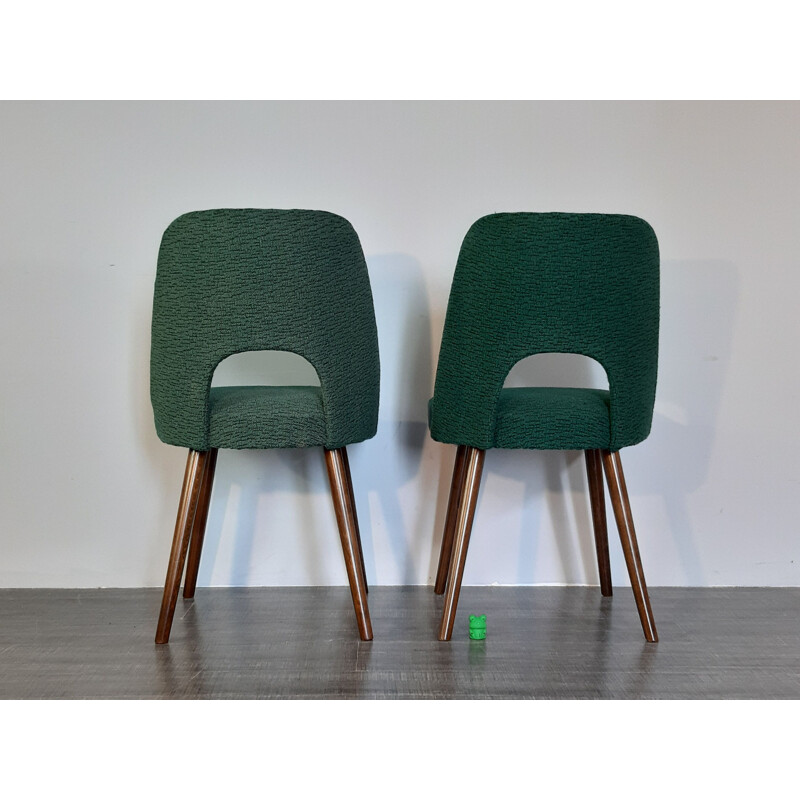 Set of 4 chairs 5152 by Oswald Haerdtl for TON 1962